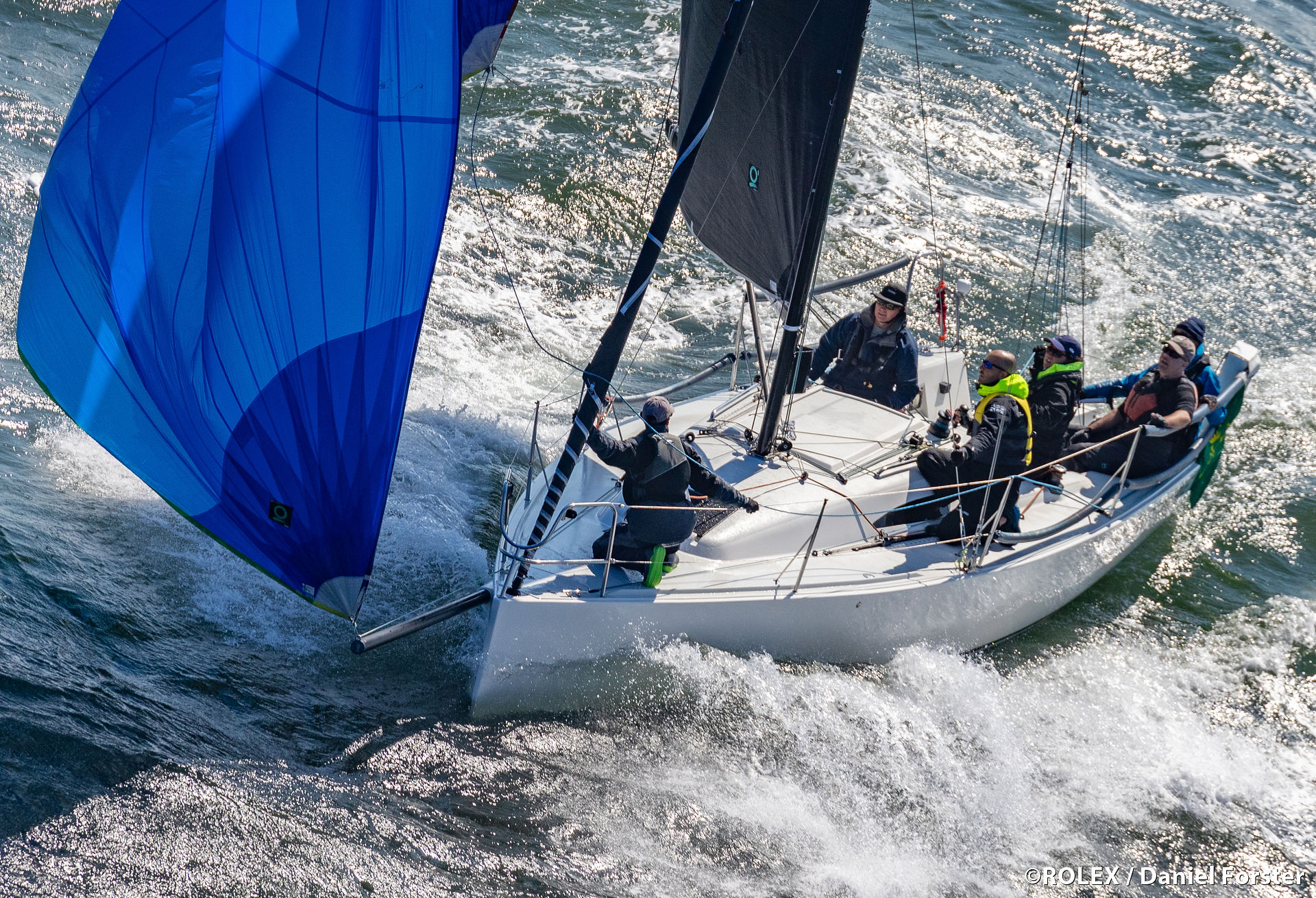Modern and Inspire Instructors Race in the Rolex Big Boat Series